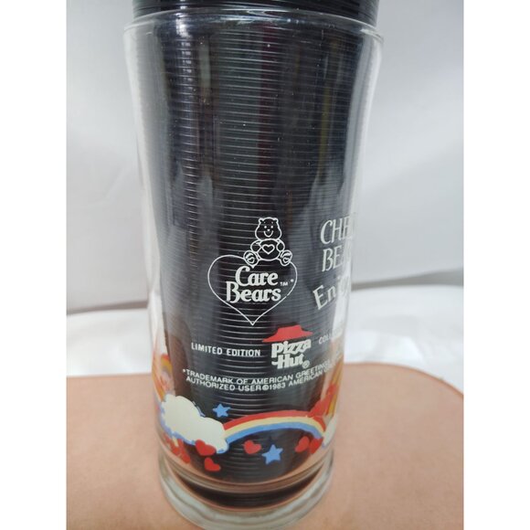 Vintage 1983 Care Bears Cheer Bear Collectors Drinking Glass - Picture 4 of 7